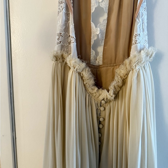 Free People Kristin's Limited Crochet Cutout Maxi Dress - Picture 11 of 16